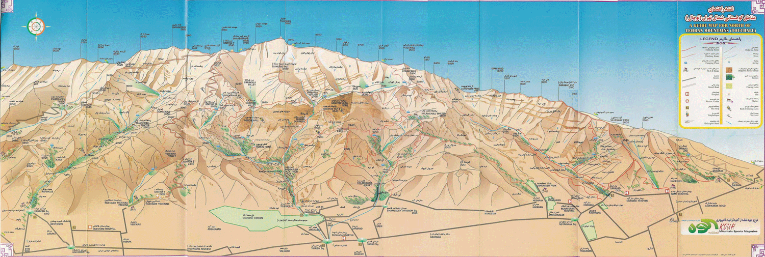 tochal map