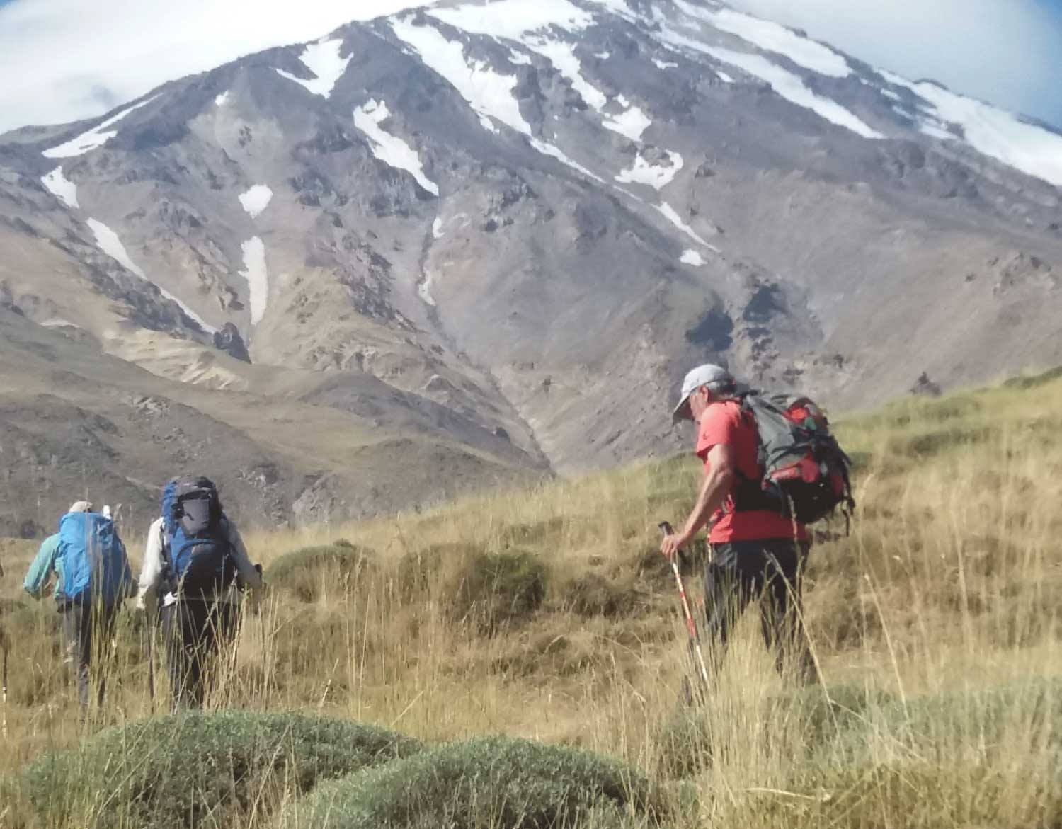mount Damavand tour | Damavand trek tour |Damavand West face |Privet Camp