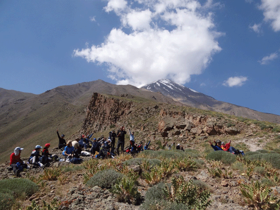 Damavand tour | north east route |Damavand climbing tour|Iran tour operator